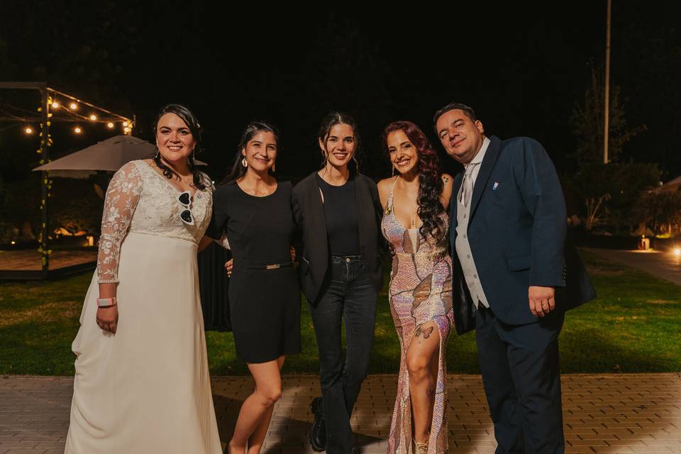 Foto novios y vientos de boda