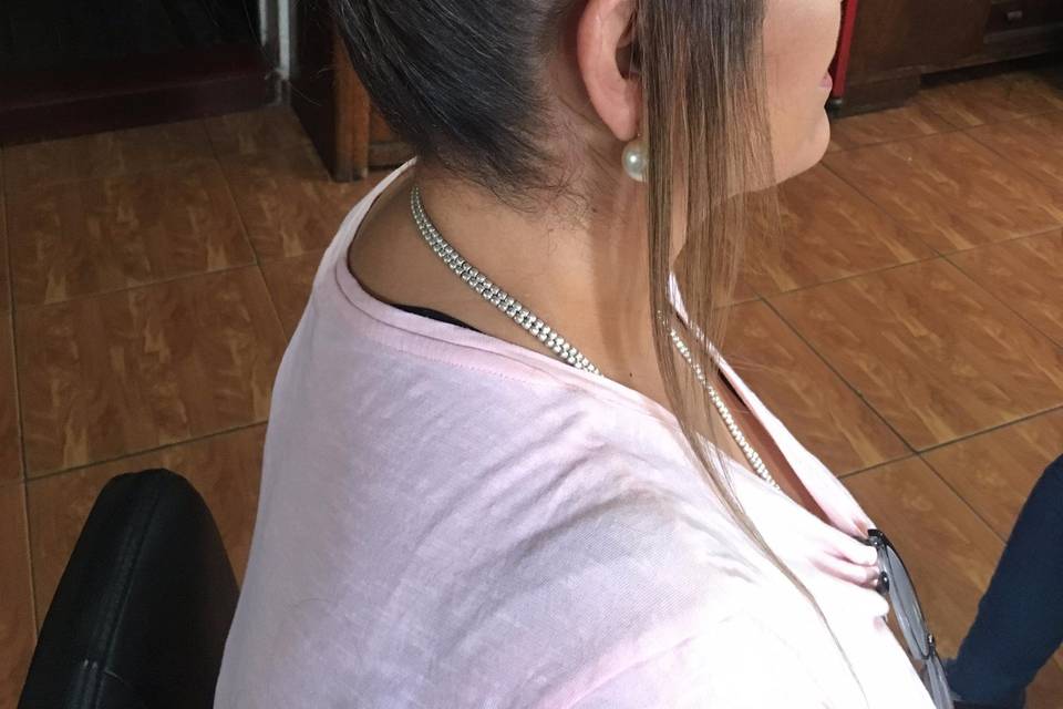 Hair para Daniela Nicolas