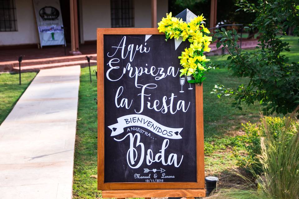 Carteles boda