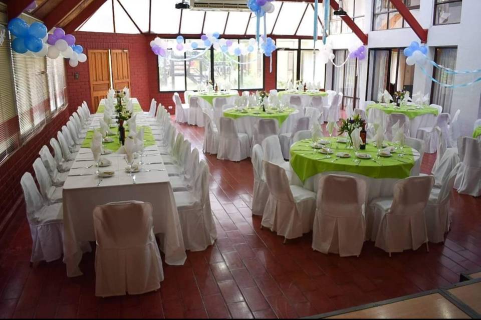 Evento en tonalidad verde