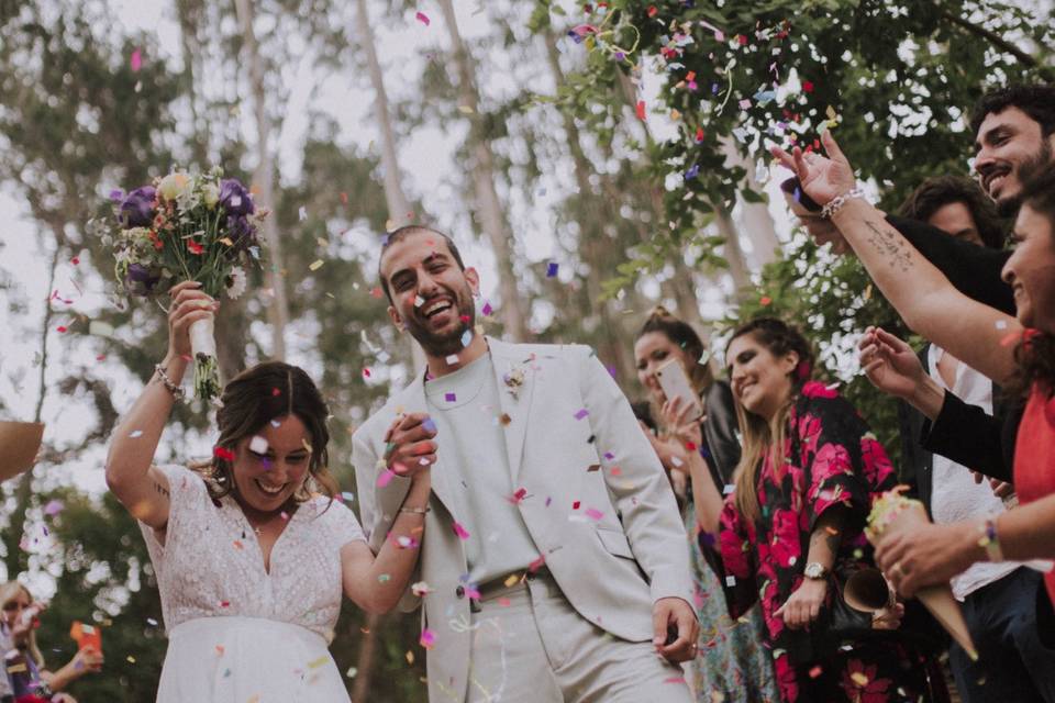 Romina y sebastián