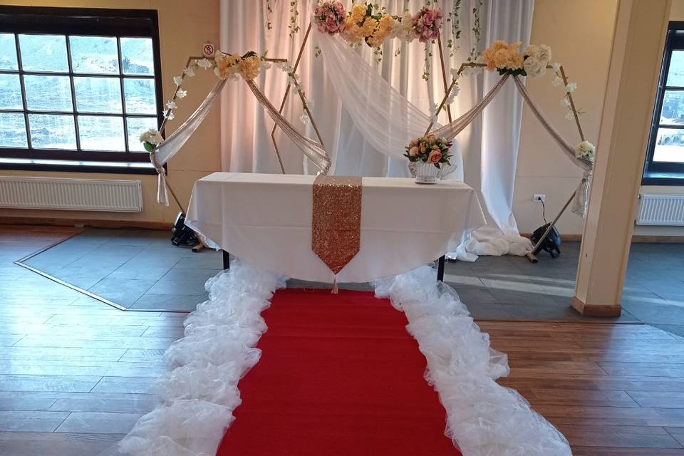 Servicio de decoracion altar