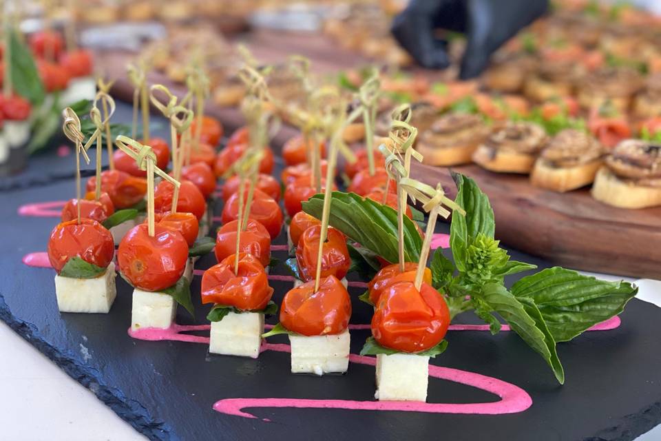 Pincho caprese