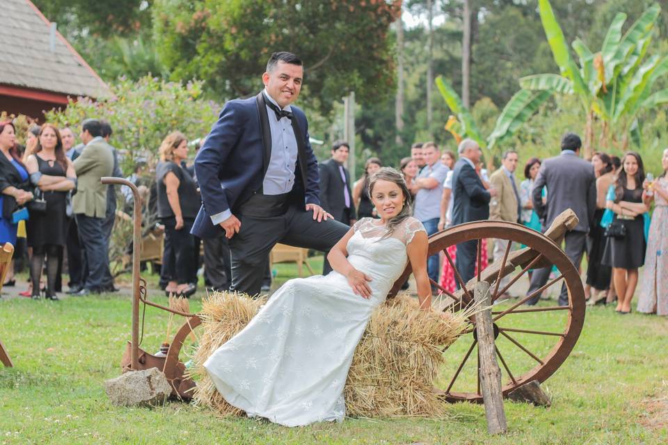 Relajo en medio del matrimonio