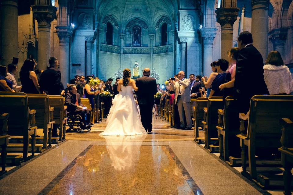 Camino al altar