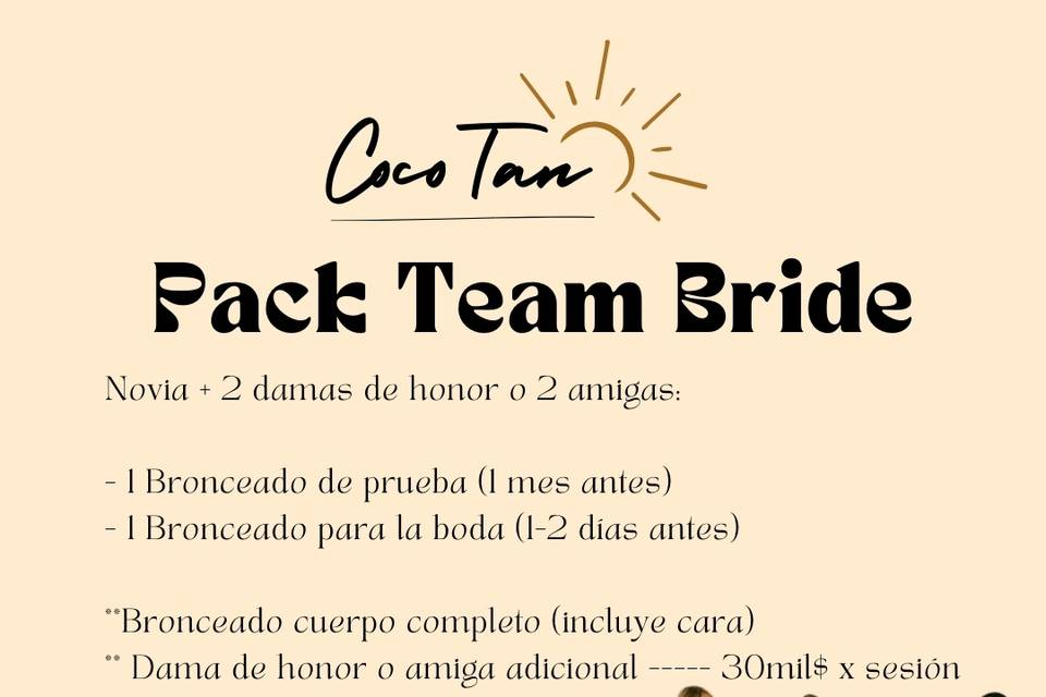 Pack Team Bride