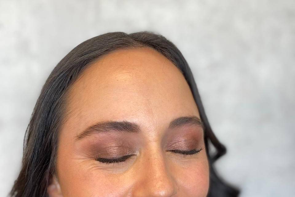 Maquillaje con sombras