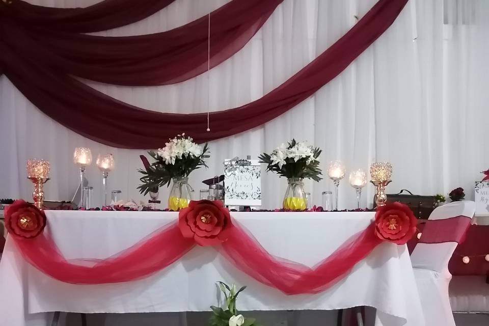 Matrimonio decoración
