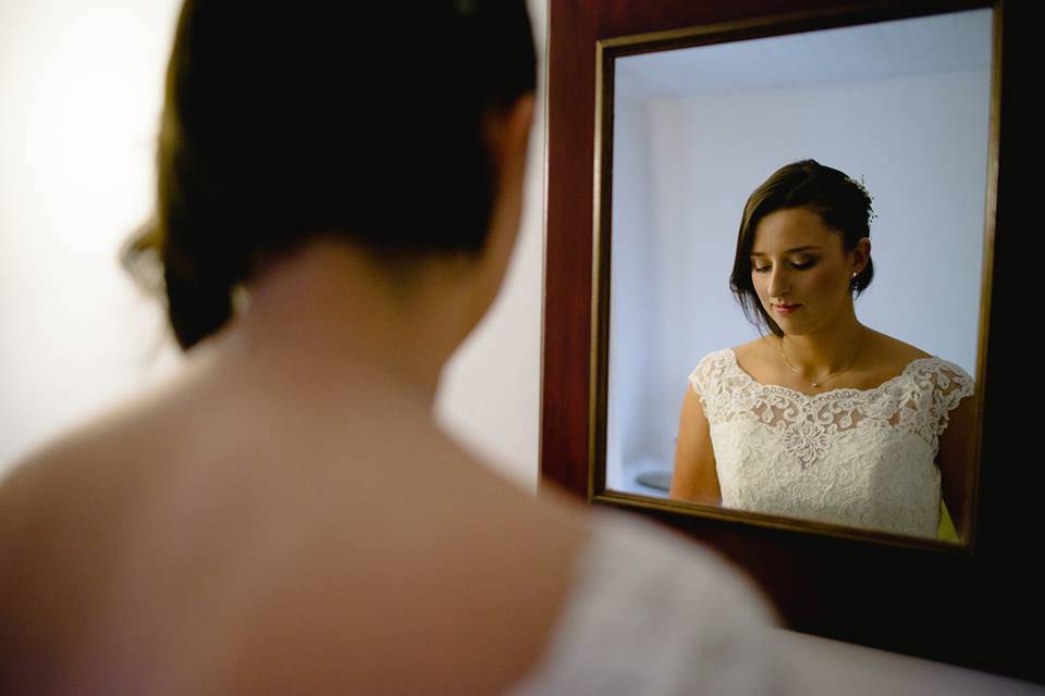 Maquillaje y peinado novia