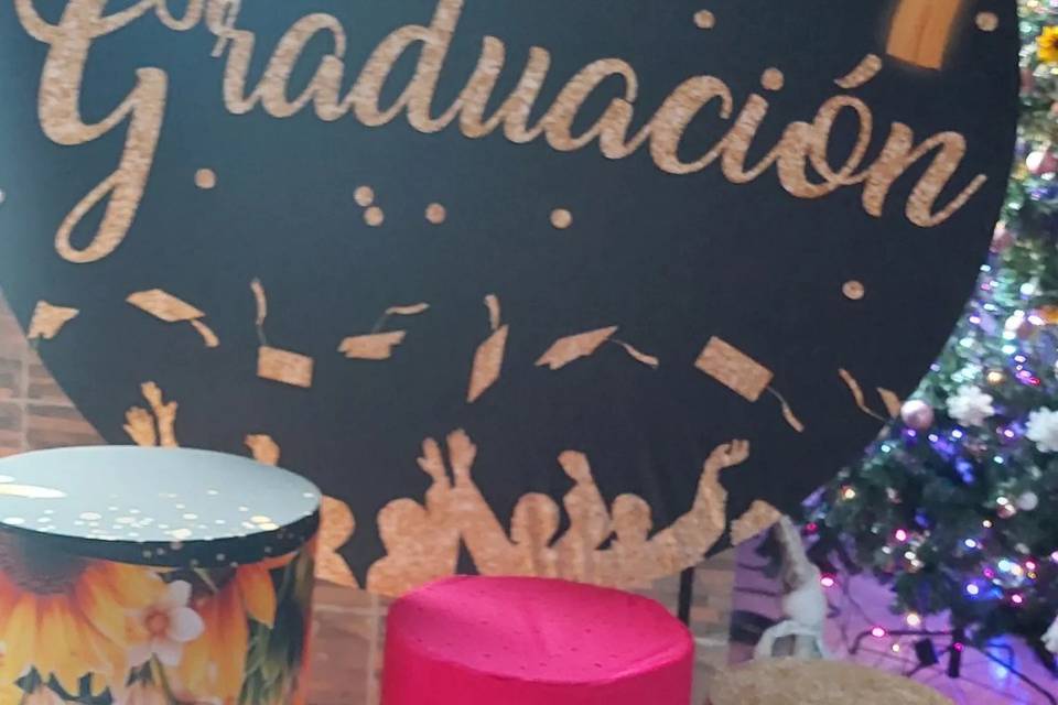 Decoracion graduación