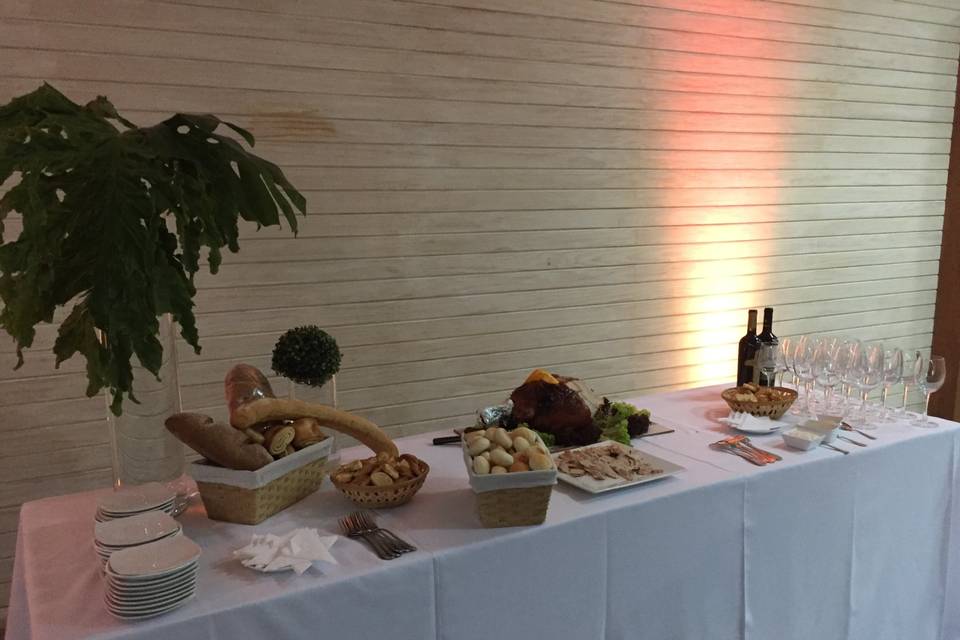 Buffet pierna de cerdo