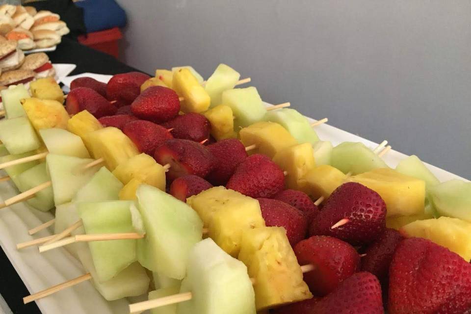 Brochetas Fruta