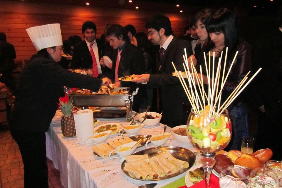 Banquetería de matrimonio