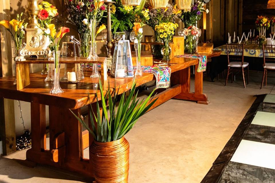 Decoración buffet