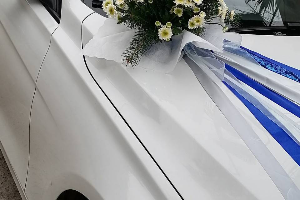 Decoración autos novias