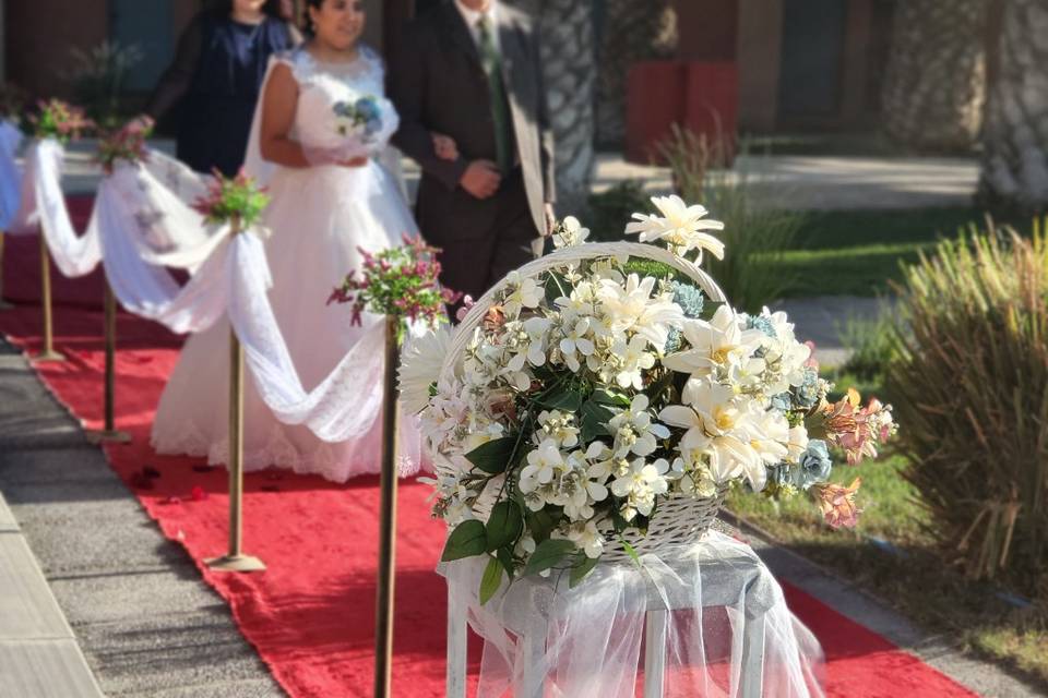 Novia y su padre