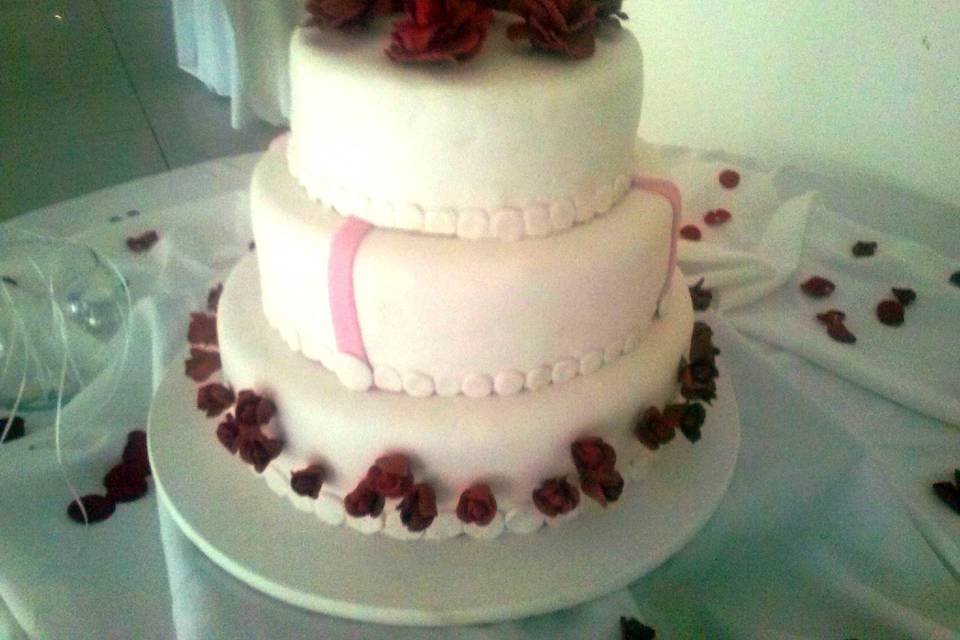 Torta rosas