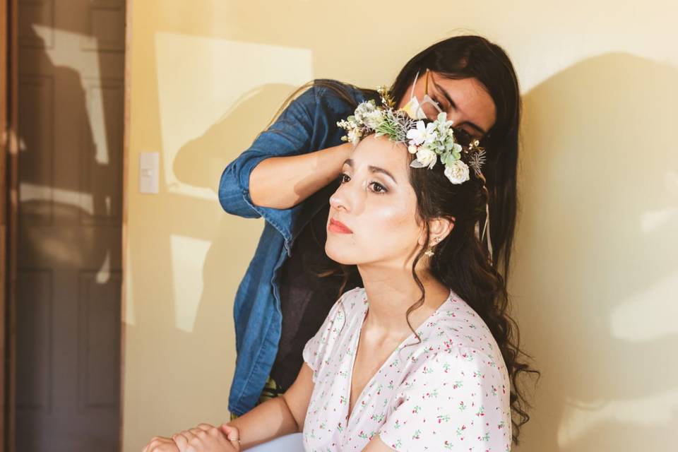 Estilo Novia Boho