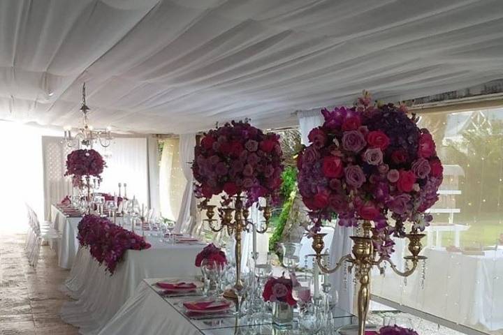 Decoración de matrimonio