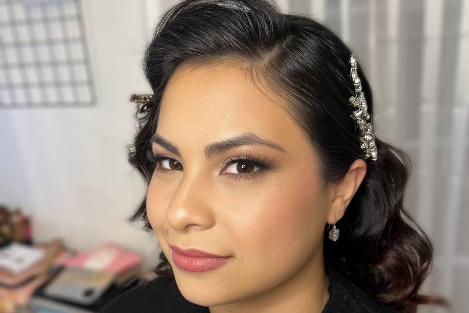 Novia soft glam