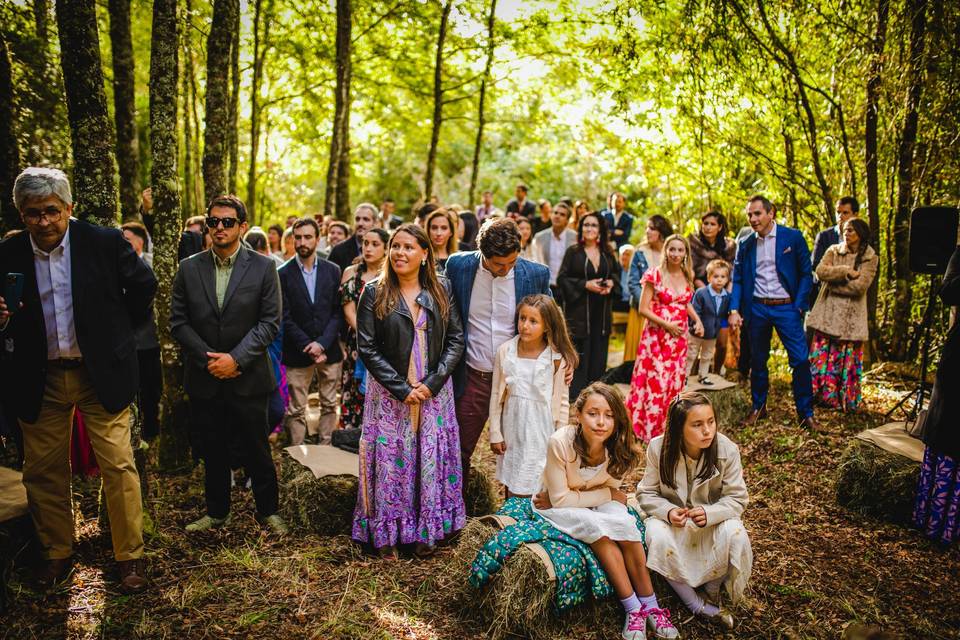 Ceremonia al aire libre