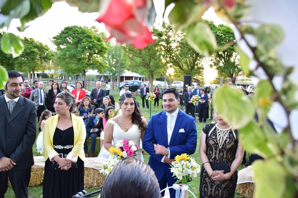 Matrimonio aire libre