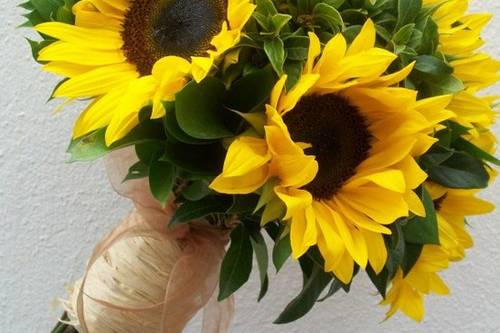 Bouquet de girasoles