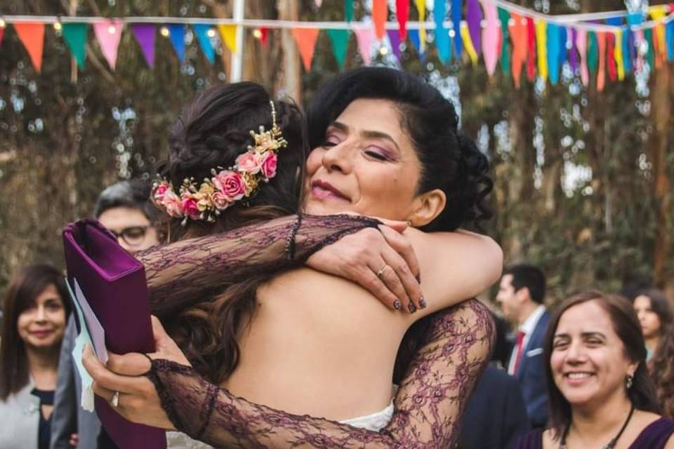 Hija, te abrazo