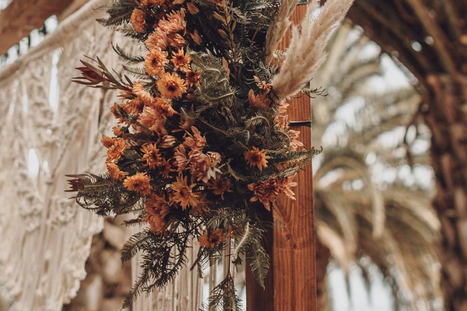 Detalles altar