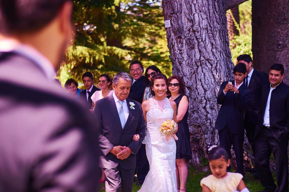 Fotografía de boda.