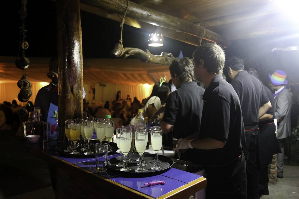 Servicio de bar