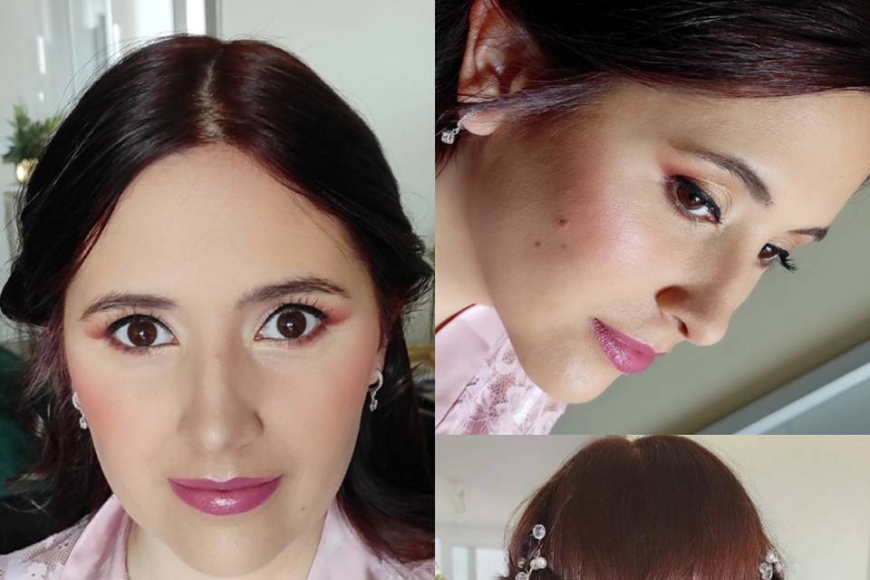 Maquillaje y peinado