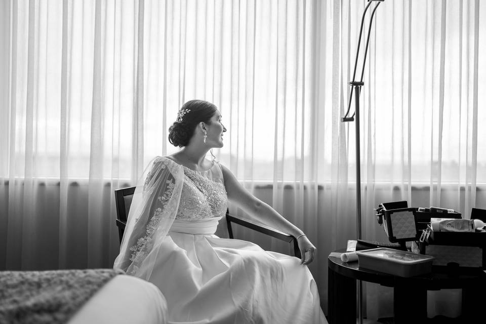 Preparación de la novia