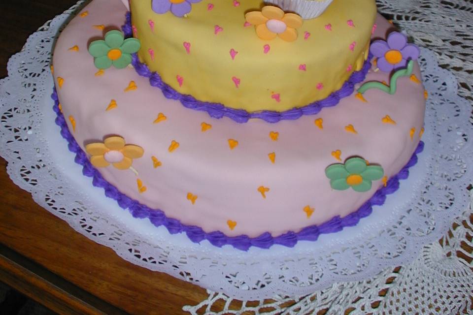 Torta cupcakes colores