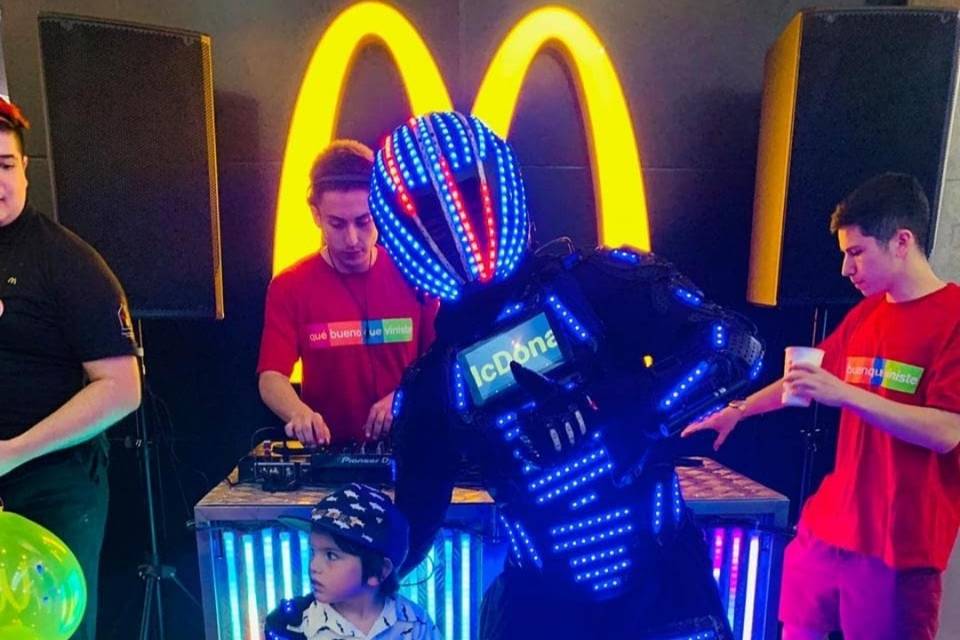 Show robot básico
