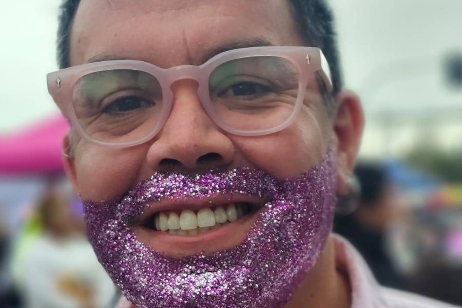 Glitter masculino