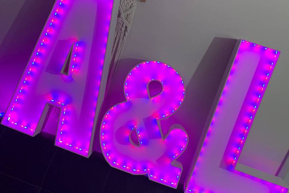 Letras led