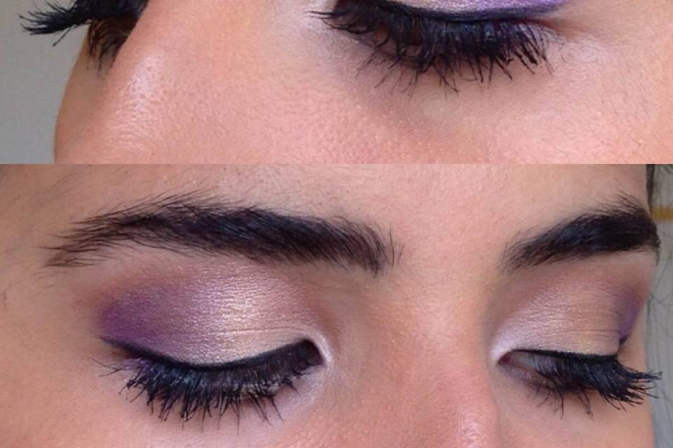 Maquillaje de novia atrevida