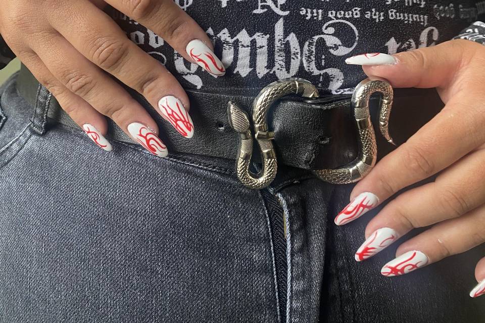 Acrílicas con full diseño