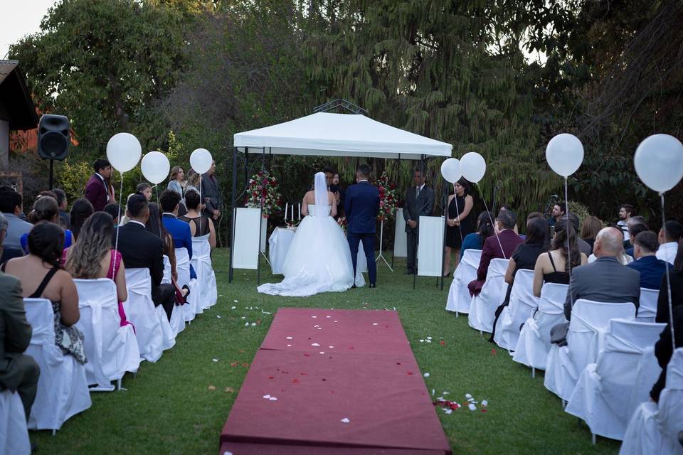 Ceremonia Gissel y Luis