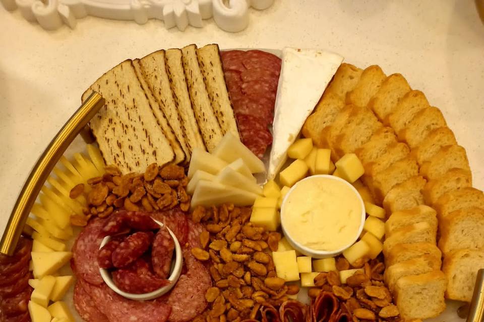 Charcuterie table