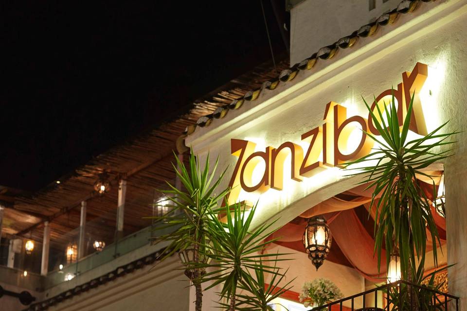 La entrada del Zanzibar