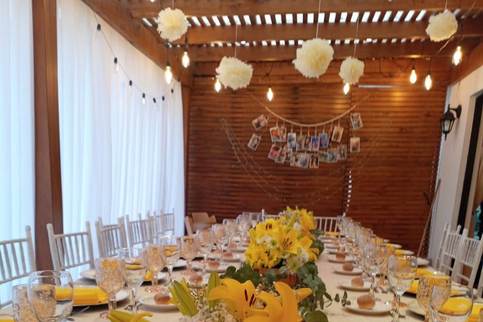 Matrimonio con lluvia