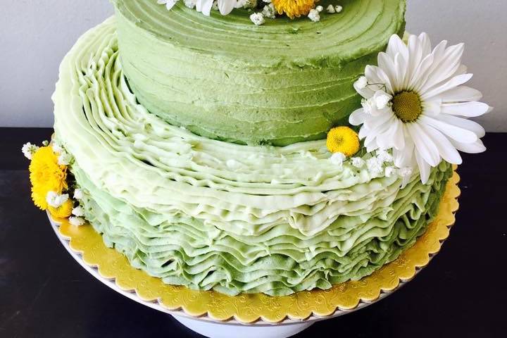 Torta flores naturales