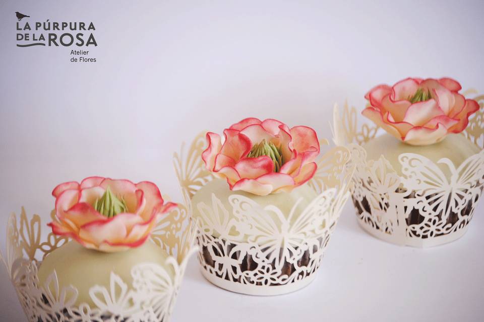 Cupcakes florales