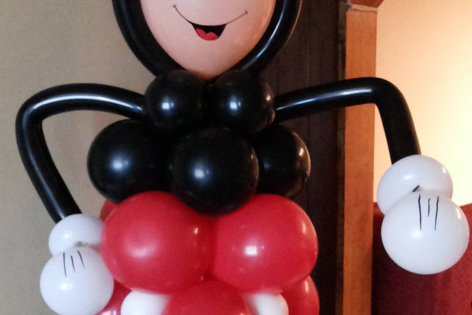 Mickey de globos