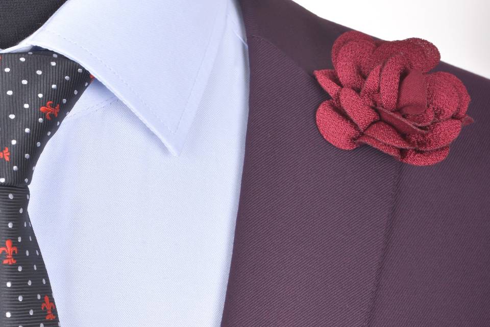 Mix camisa, corbata y blazer