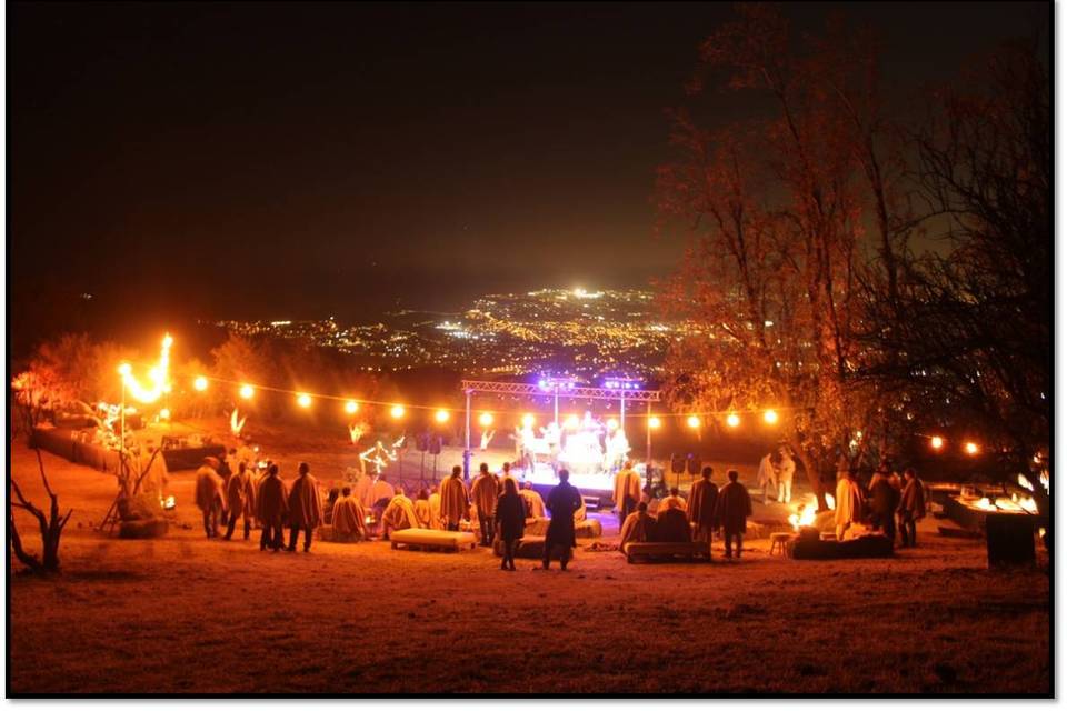 Lugar para celebración al aire libre