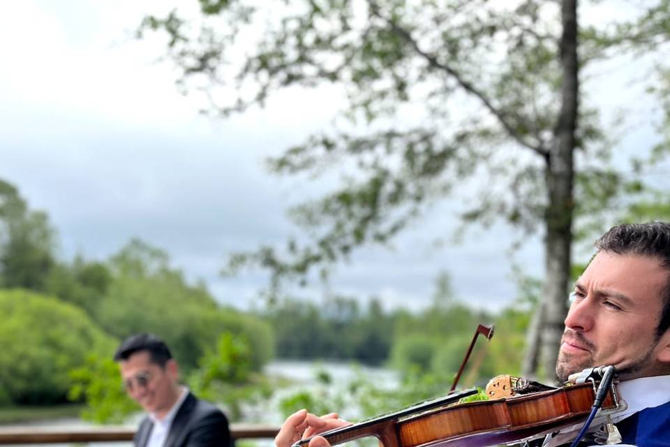 Piano y violín