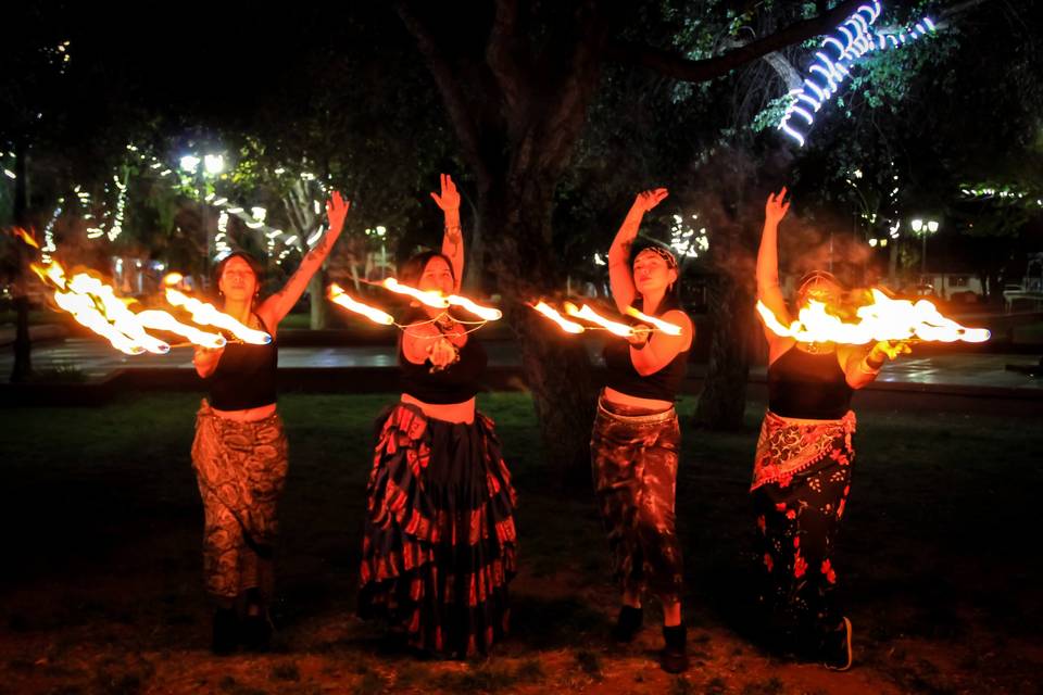 Show de fuego